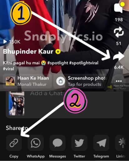 Step 1: Copy video link